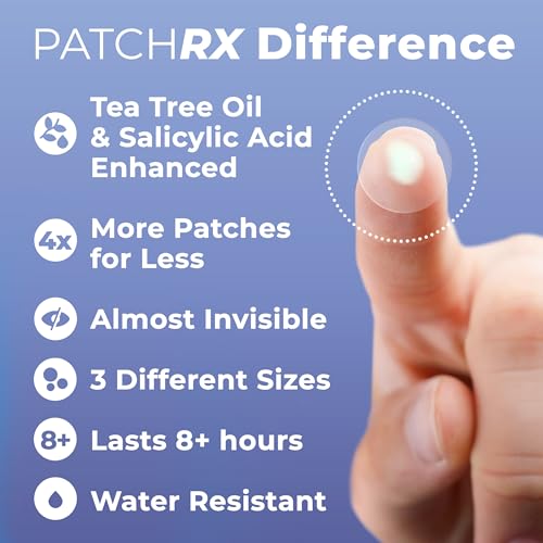 PatchRx Salicylic Acid Pimple Patches for Face, 120 Count — 1 Pack