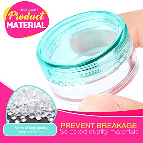5g Empty Cosmetic Sample Jars, 100-Pack Mini Refillable Cream Containers
