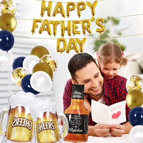 Happy Father's Day Balloon Set - 47 pcs Party Decoration Kit