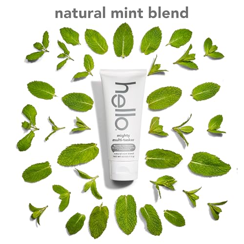 Hello 8-in-1 Multi-Tasker Fluoride Toothpaste Mint 2 Pack, 4 oz