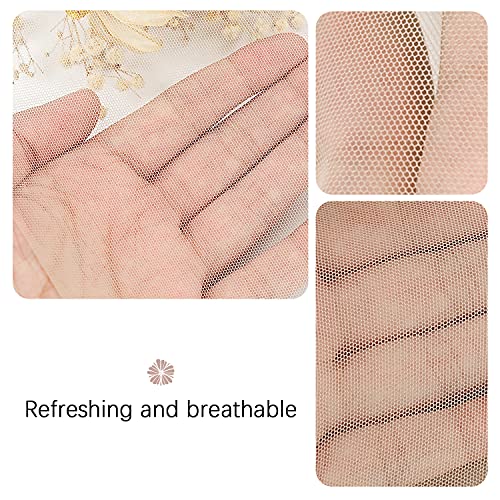 Swiss Lace for Wig Making - 1 Yard Transparent, Skin Tone Suitable