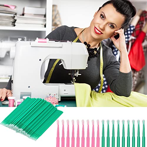 200 Disposable Sewing Machine Cleaning Swabs - Multi-Purpose Brush Kit
