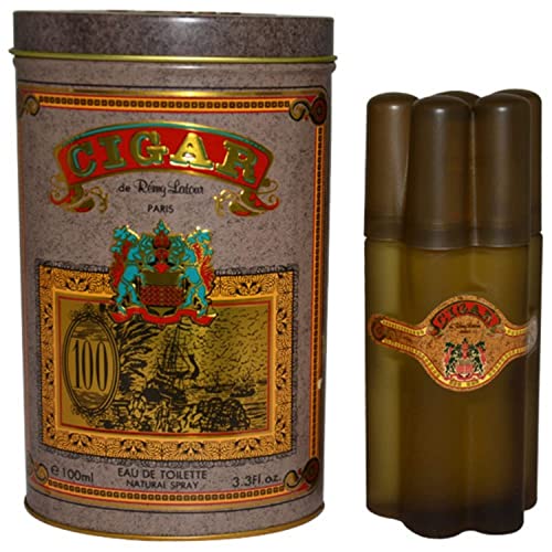 Remy Latour Cigar Eau de Toilette Spray for Men, 3.3 Ounce
