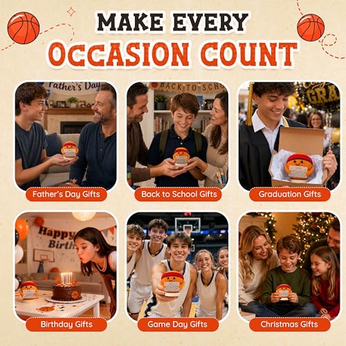 Handmade Crochet Basketball - Inspirational Gift for Men