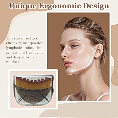 Lymphatic Contour Face Brush - Anti-Puffiness Sculpting Tool