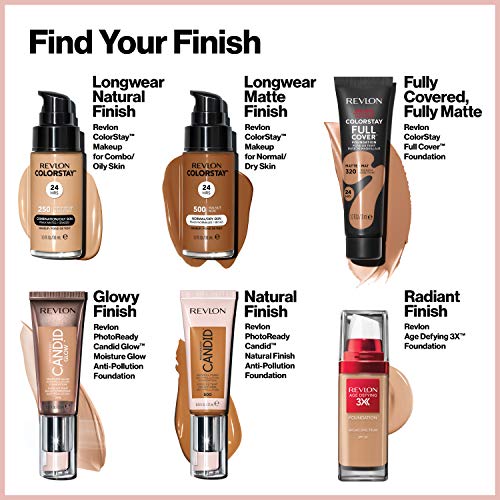 Revlon ColorStay Full Cover Foundation 110 Ivory - 24HR Matte Finish