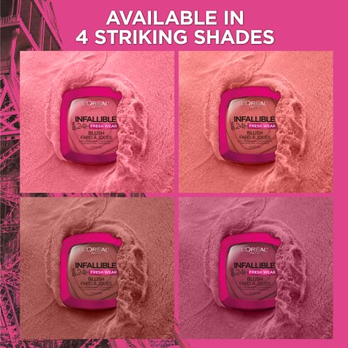 L'Oreal Paris Infallible 24H Fresh Wear Soft Matte Blush - Daring Rosewood