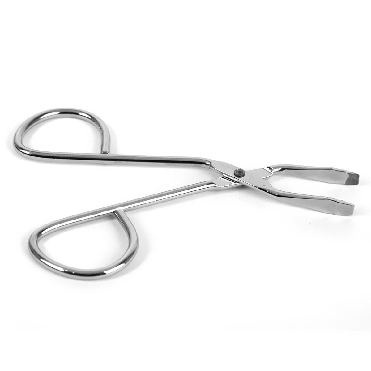 Lurrose Eyebrows scissor stainless steel scissors shaped slant tip tweezer clip for eyebrow