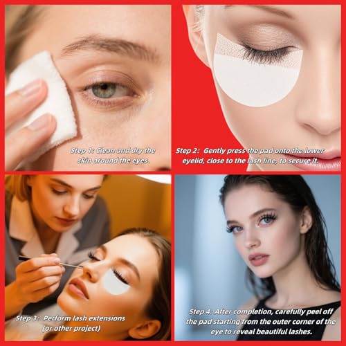 150 Pcs Lint-Free Eyeshadow Shields for Flawless Makeup Application