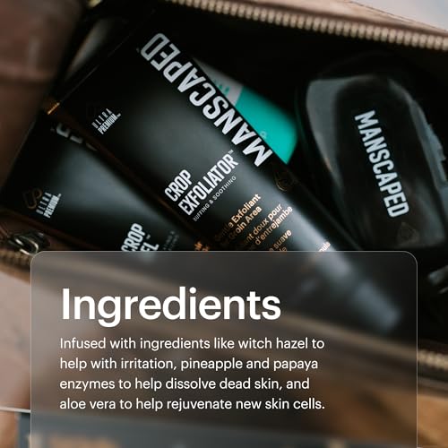 MANSCAPED Crop Exfoliator - Gentle Groin Exfoliant Scrub (3.5 oz)