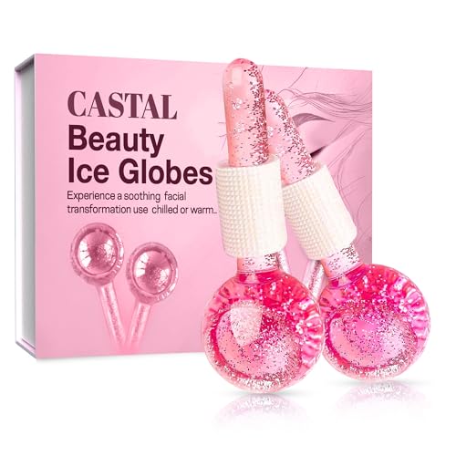 Castal Blue Ice Globes for Facials – Shatter-Resistant Cooling Facial Set