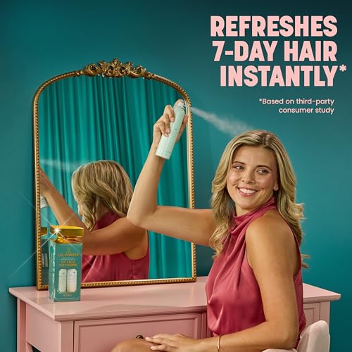 The Clean Sweep Detox Duo Kit - Holiday Gift Set, Dry Shampoo Twin Pack - Coconut Colada and Original Scent - Two 3.8 oz cans