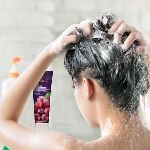 Desert Essence Red Grape Shampoo for Color-Treated Hair, 8 Fl Oz