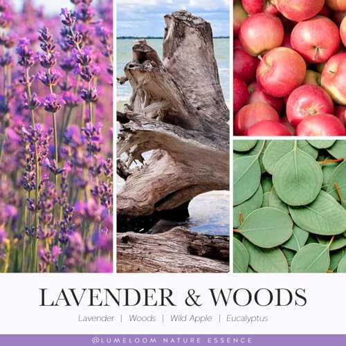 LUMELOOM Lavender Scented Soy Wax Candle - 30th Birthday Gift