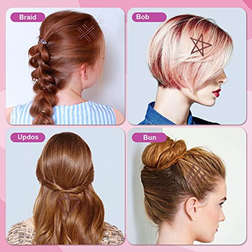 Brown 2.2inch Bobby Pins - 240 Pack Hair Pins for Women & All Hair Types
