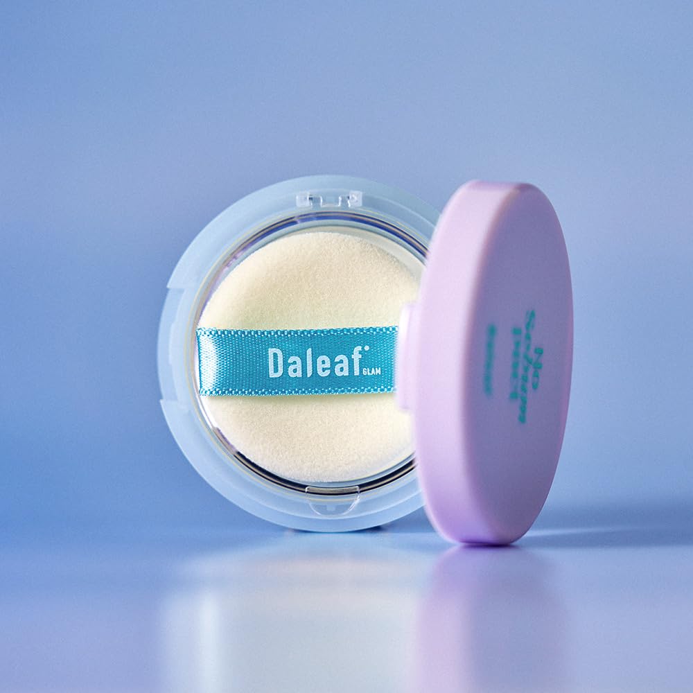 DALEAF Glam No Sebum Hair Pact - Instant Oil Control & Volumizing Powder | Translucent Finish, 0.18 fl oz
