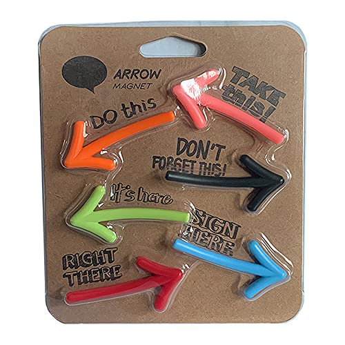 Golandstar 6pcs Arrow Magnetic Fridge Magnets - Colorful Decor