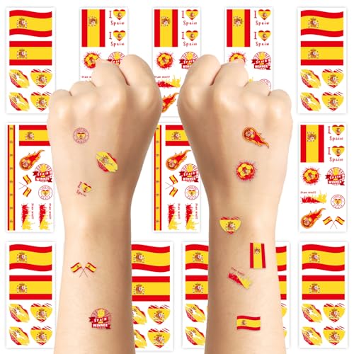 2026 World Cup & St Patrick's Day Temporary Tattoos - 16PCS