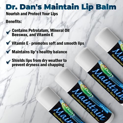 Dr. Dan's Maintain Lip Balm - Moisturizing & Gentle Care
