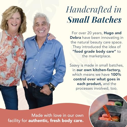 Saavy Naturals Organic Bath Bombs - Tahitian Vanilla Foaming Fizz Set
