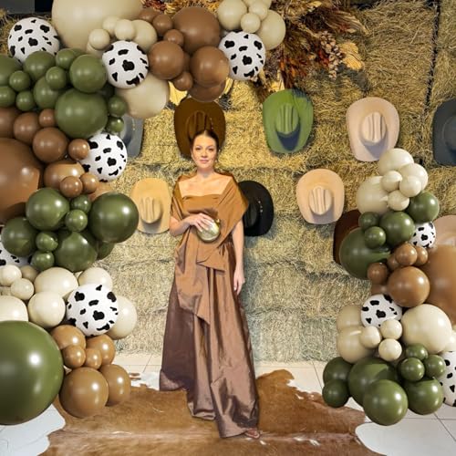 Cowboy Balloon Arch Kit for Baby Shower & 1st Birthday - 124pcs