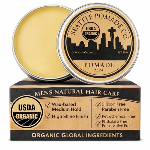 Seattle Pomade Co. Organic Pomade - Medium Hold & High Shine