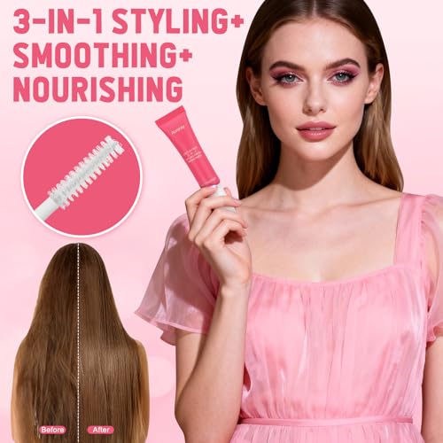 Auroray 3-in-1 Hair Styling Cream & Flyaway Stick Set