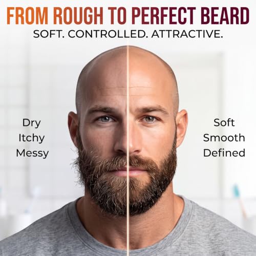 Beard Conditioner for Men - 16 Fl Oz Leave In Biotin Softener