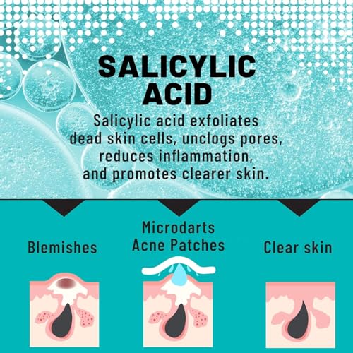 TOLEVITA Microdarts Acne Patches - 18 Count for Blemish Control