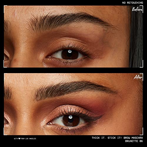 NYX Thick It Stick It Brow Gel - Brunette, 16-Hour Wear