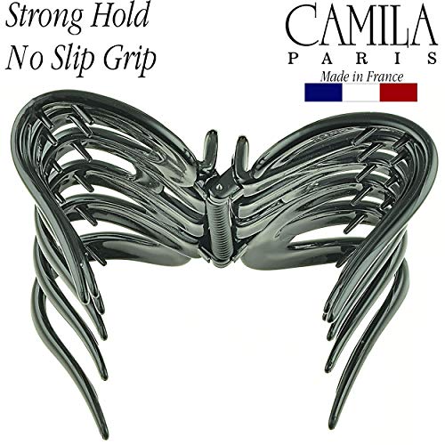 Camila Paris Octopus Hair Clips Bundle - 3.5" Claw Clips for Thick Hair