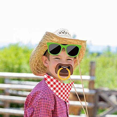 25 Farm Animal Photo Booth Props for Kids Birthday Party