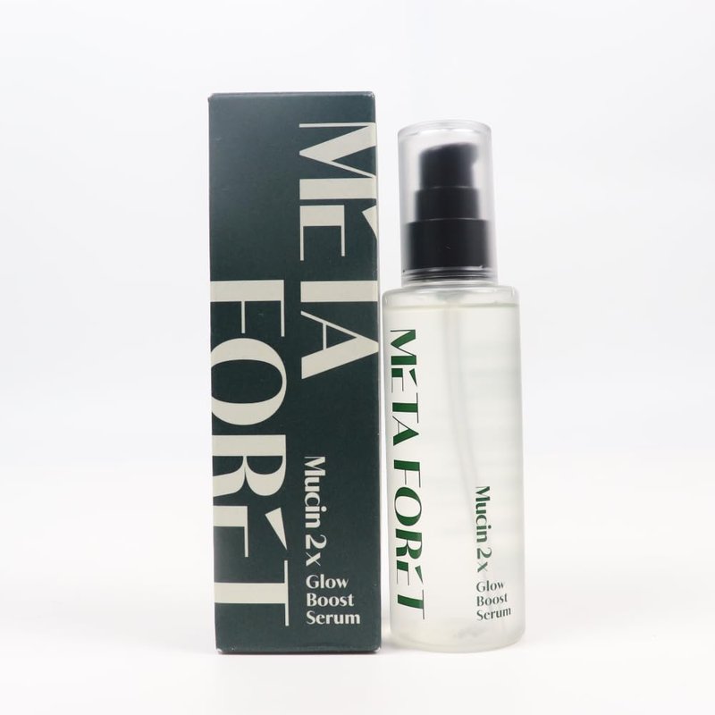 METAFORET Vegan Mucin 2x Boost Serum - Hydrating Day & Night Face Moisturizer for Dry, Sensitive Skin | 3.38oz (100ml)