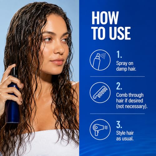 Dermasolve Leave-In Conditioner Spray for Sensitive Scalp - Fragrance Free, 6 oz