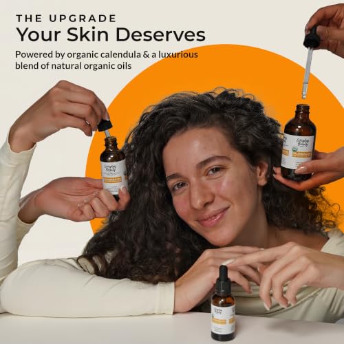 USDA Organic Calendula Oil for Sensitive Skin - 1 Fl Oz