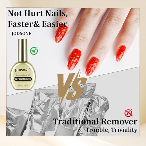 JODSONE 16.5ml Gel Nail Polish Remover - Quick, No Soak Formula
