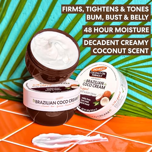 Palmer's Firming Body Cream with Coconut Oil, 8.8 Fl Oz - Hydrating & Toning