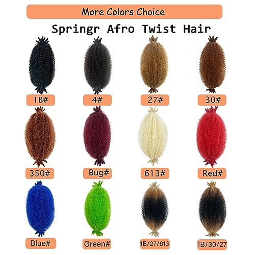 Hodgeous 3 Packs Marley Twist Braiding Hair - 12 Inch Springy Afro Twists