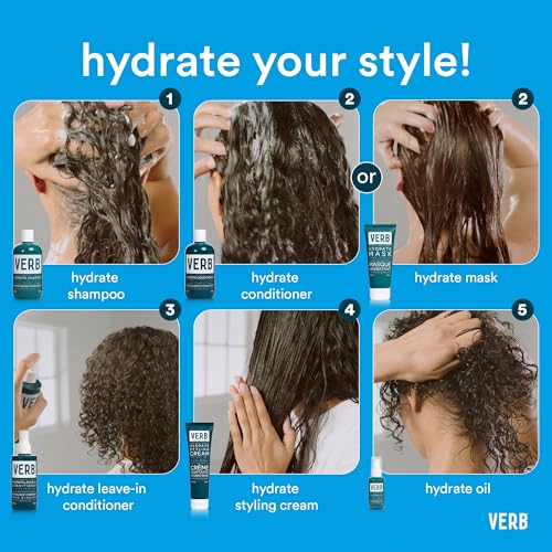 Verb Hydrate Oil | Moisture & Heat Protection for Dry Hair