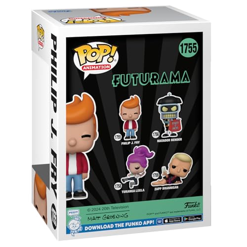 Funko Pop! Philip J. Fry Vinyl Figure - 3.75-Inch Collectible
