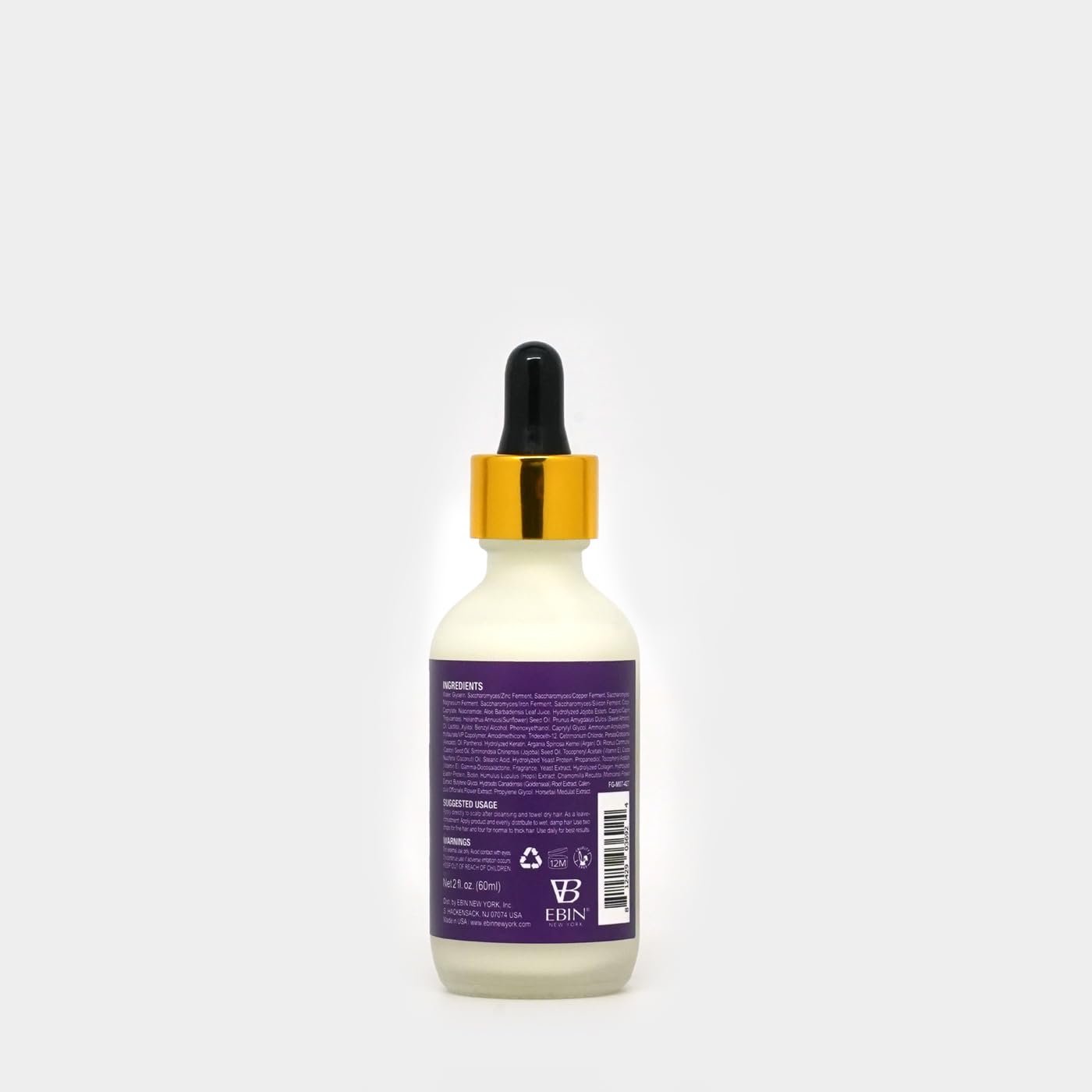 Max Gro Hair Serum - Biotin Hair Serum Promotes Growth, Thicker and Fuller Looking Hair | 100% Natural OIl Wil+Gain Max Gro Hair Serum 2oz/ 60ml (Serum Original)