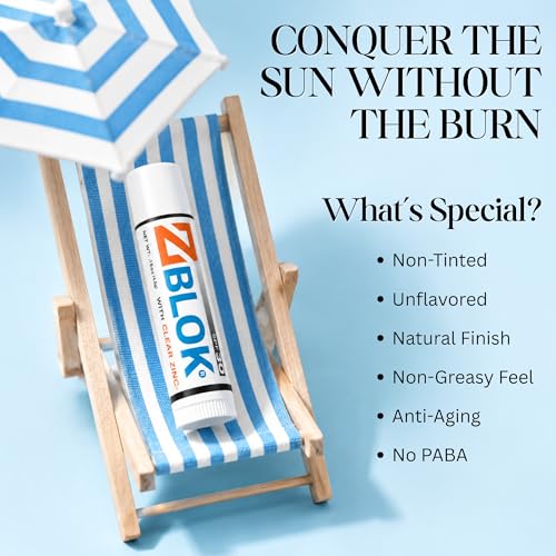 Z Blok Mineral Lip Balm & SPF 30 Sunscreen - Waterproof