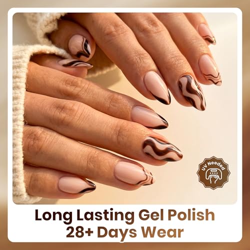 Beetles Cocoa Cashmere Gel Polish Set - 6 Shades of Brown Nail Polish