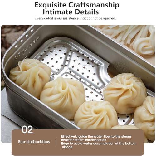 Camping Moon Stainless Steel Steamer Tray for S-1609/H-1609