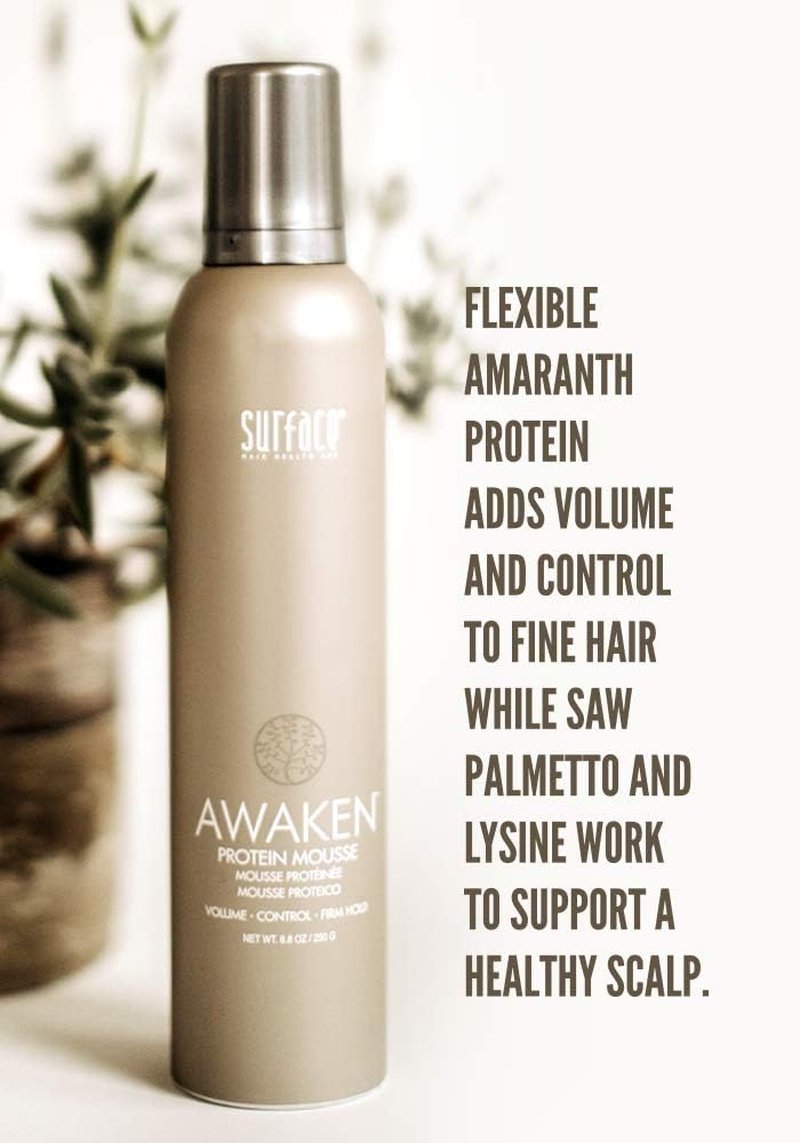 Awaken Mousse - Color Safe Volumizing Hair Mousse for Thickening | Sulfate-Free, 8.8 oz