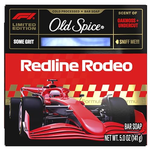 Old Spice F1 Collection Bar Soap for Men, Cold Pressed 5 oz