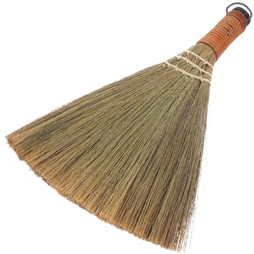 Mini Soft-Haired Broom for Indoor Cleaning - 12.20 Inch Short Handle