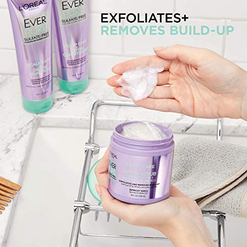 L'Oreal Paris EverPure Exfoliating Scalp Scrub with Apricot Seed - 8 oz