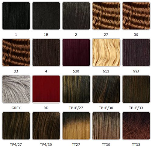 Freetress Bulk Bohemian Braid 20" Synthetic Hair TP4/30 - Off Black