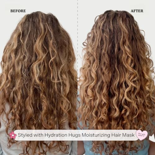 Mane Hydration Hugs Hair Mask Travel Size 2oz - Moisturizing Damaged Hair Treatment